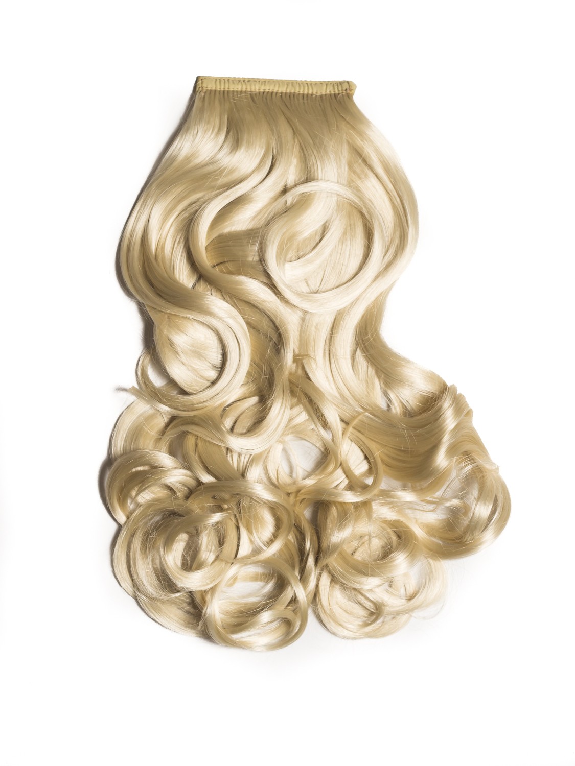 Coada Par Ondulat Blond Deschis