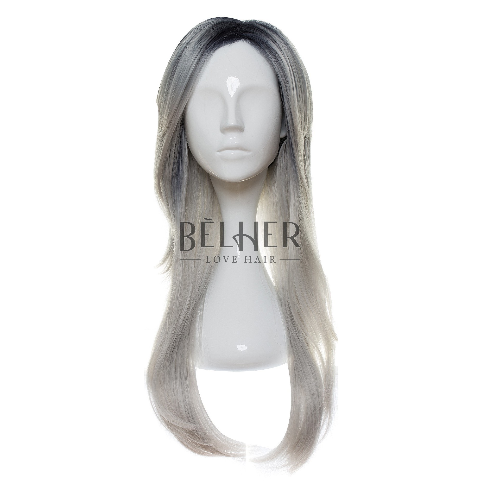 Peruca Samia Ombre Blond Platinat