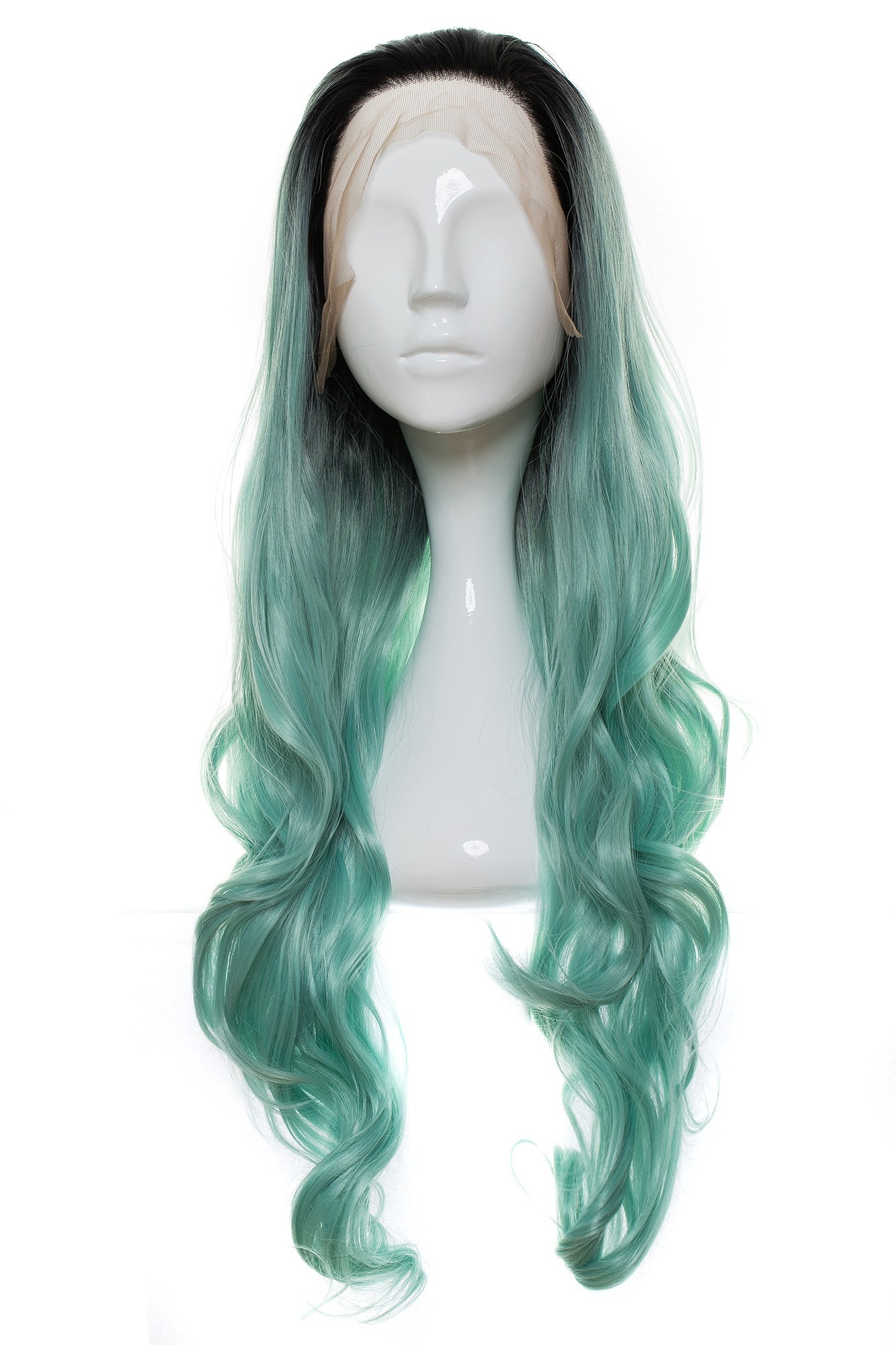 Peruca Valeria Ombre Teal