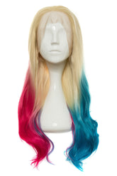 Peruca Harley Ombre Roz-Albastru