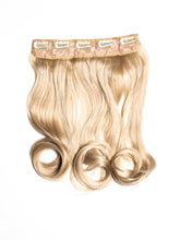 Blond Bej Tresa Clip-On Ondulat