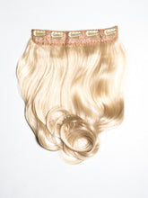 Blond Deschis Tresa Clip-On Ondulat