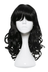 Peruca Naturala Leila Negru Intens