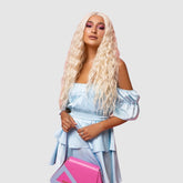 Peruca Amy Blond Deschis