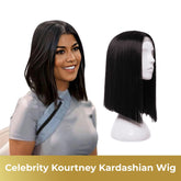 Celebrity Peruca Brigitte Negru Natural