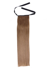 Coada Deluxe Blond Inchis Cenusiu