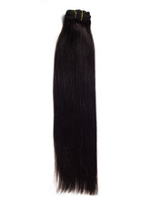 Negru Natural Clip-On Premium