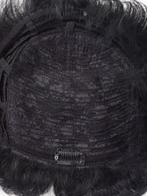 Negru Intens Peruca Partiala Clip-On