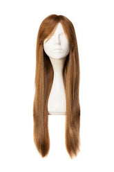 Peruca Naturala ELSA Saten Deschis Cu Suvite