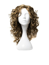 Peruca Naturala Barbara Saten Deschis Cu Suvite