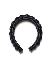 Negru Natural Coronita Impletita