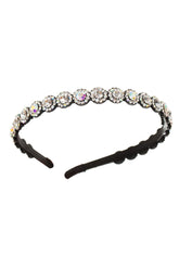 Bentita Cristale Floricele Alb