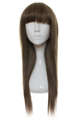 Peruca HOLLY Saten Deschis Cenusiu