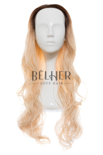 Peruca Partiala 3/4 Ombre Blond Bej