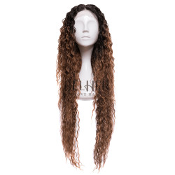 Leah Wig Chocolate Ombre