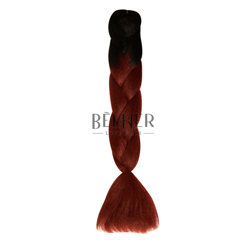 Jumbo Hair Ombre Black/Amber