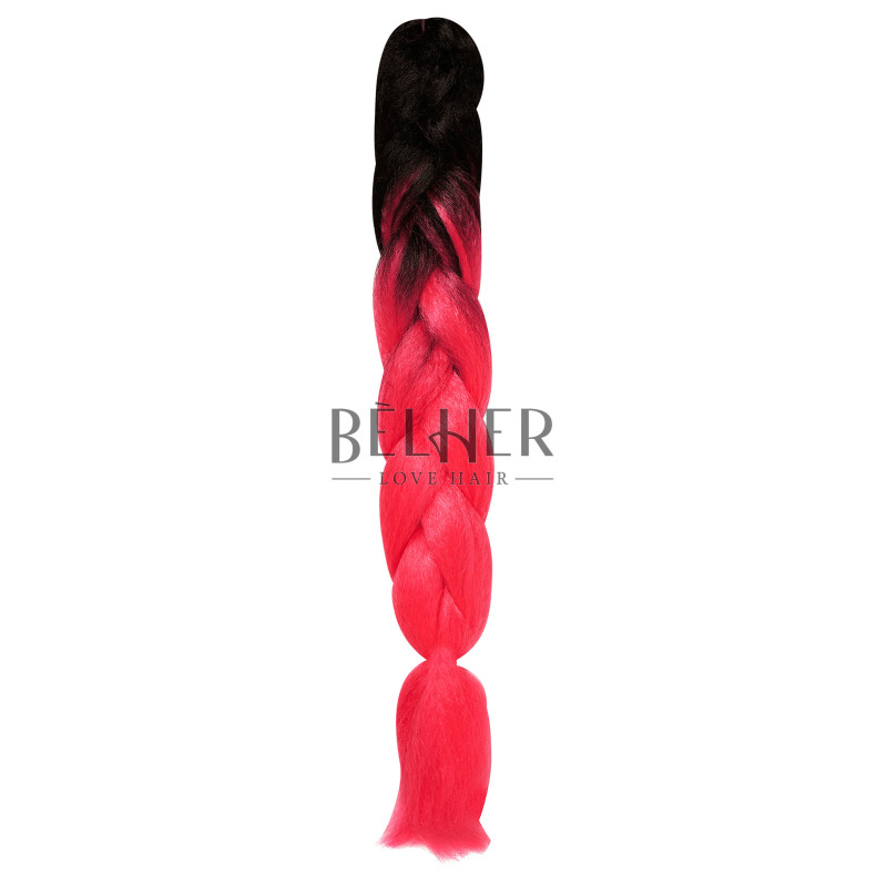 Jumbo Hair Ombre Black/Pink