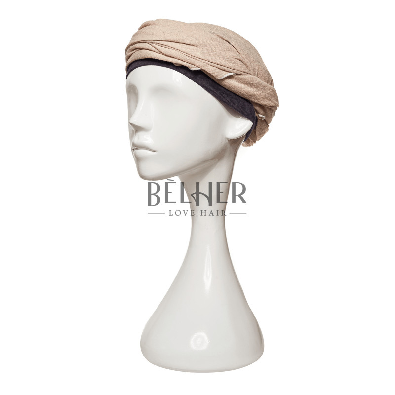 Beige Turban