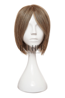 Discover the JOYCE Wig in Natural Light Brown with Highlights