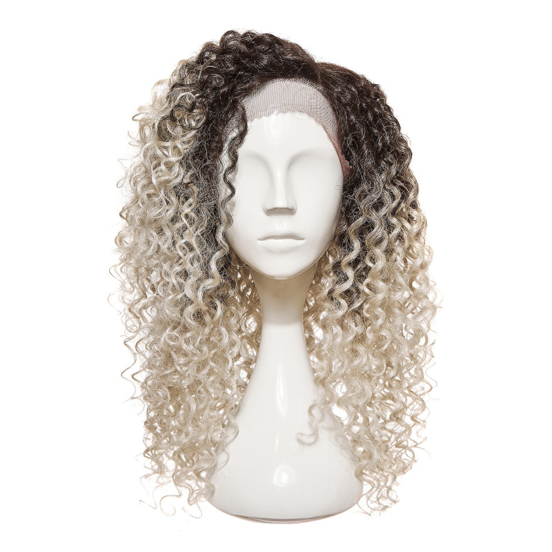 Estera Platinum Blonde Ombre Wig