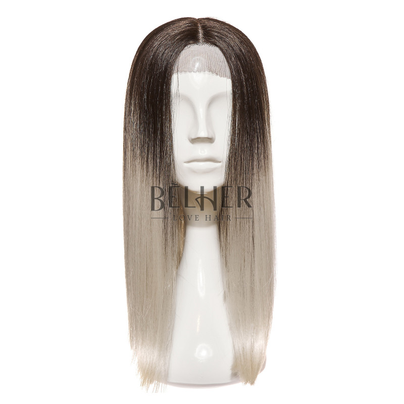 Raluca Platinum Blonde Ombre Wig