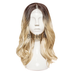 Antonia Honey Blonde Ombre Wig