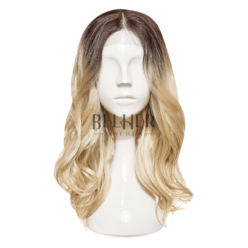 Antonia Honey Blonde Ombre Wig