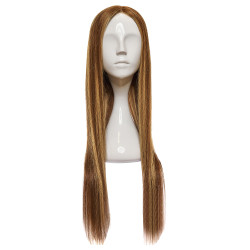 Natural Wig PANDORA Natural Satin with Honey Blonde Highlights