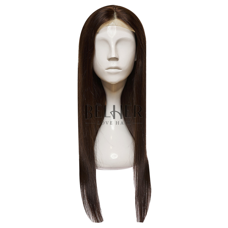 Natural Hair Wig PATTY Natural Brown