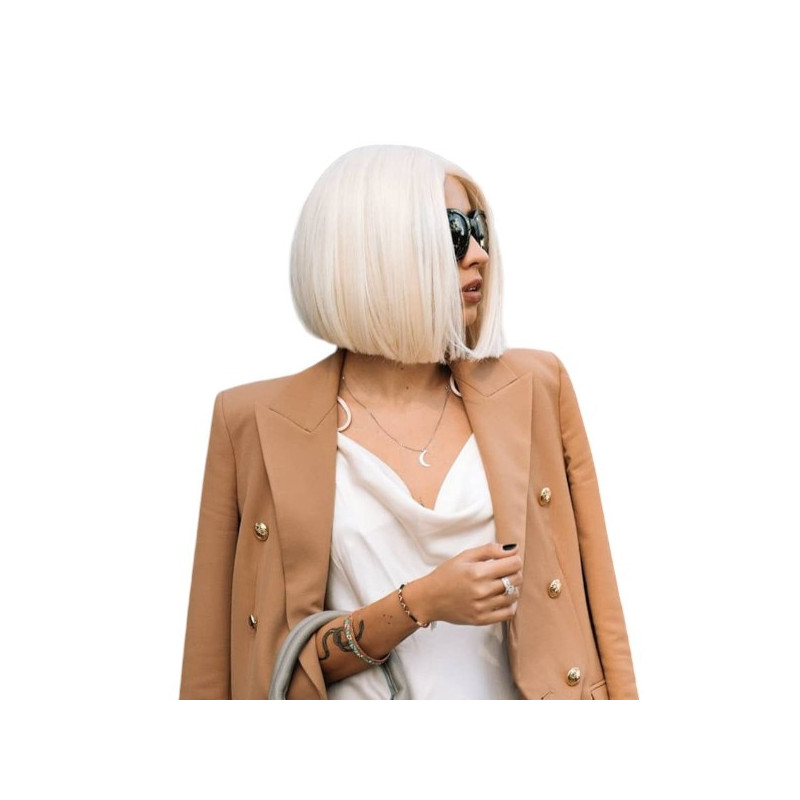 CELINE Platinum Wig