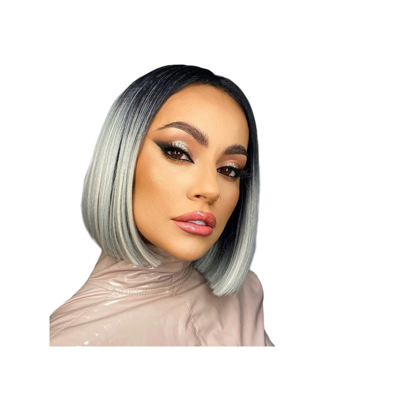 The Wig CELINE Ombre Silver