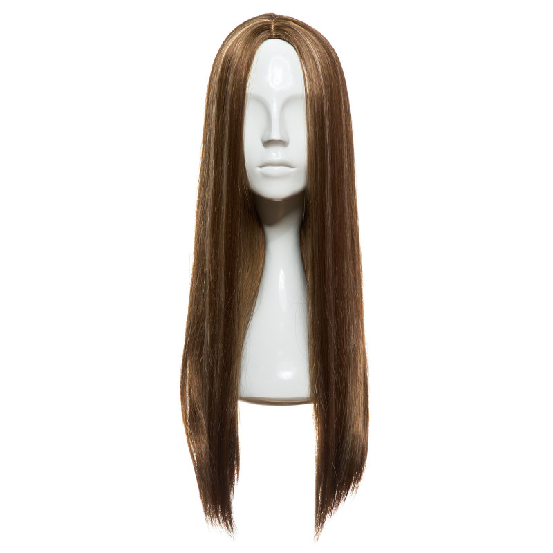 The FELICIA Brunette with Highlights Wig