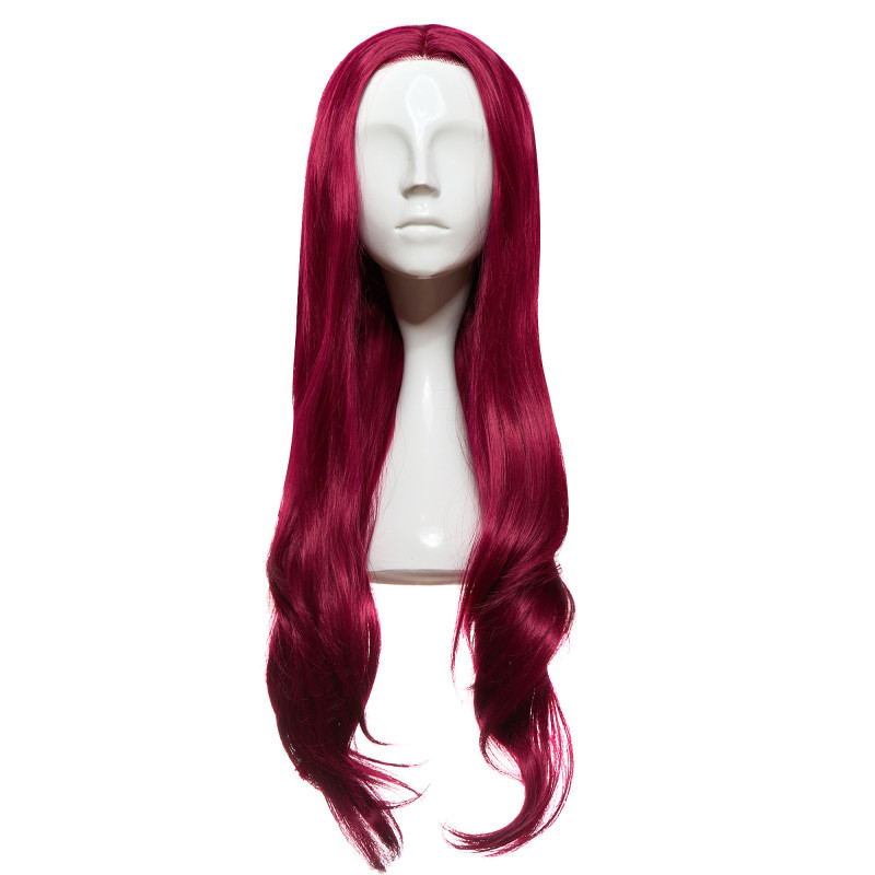 The Valeria Burgundy Wig