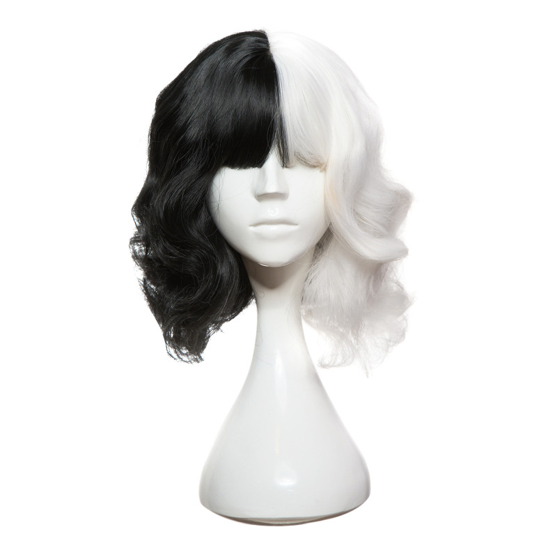 The Viviana Black and White Wig