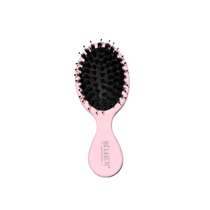 Mini Pink Belher Hair Brush