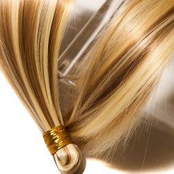 Coada Jumbo Drept Mix Blond Auriu