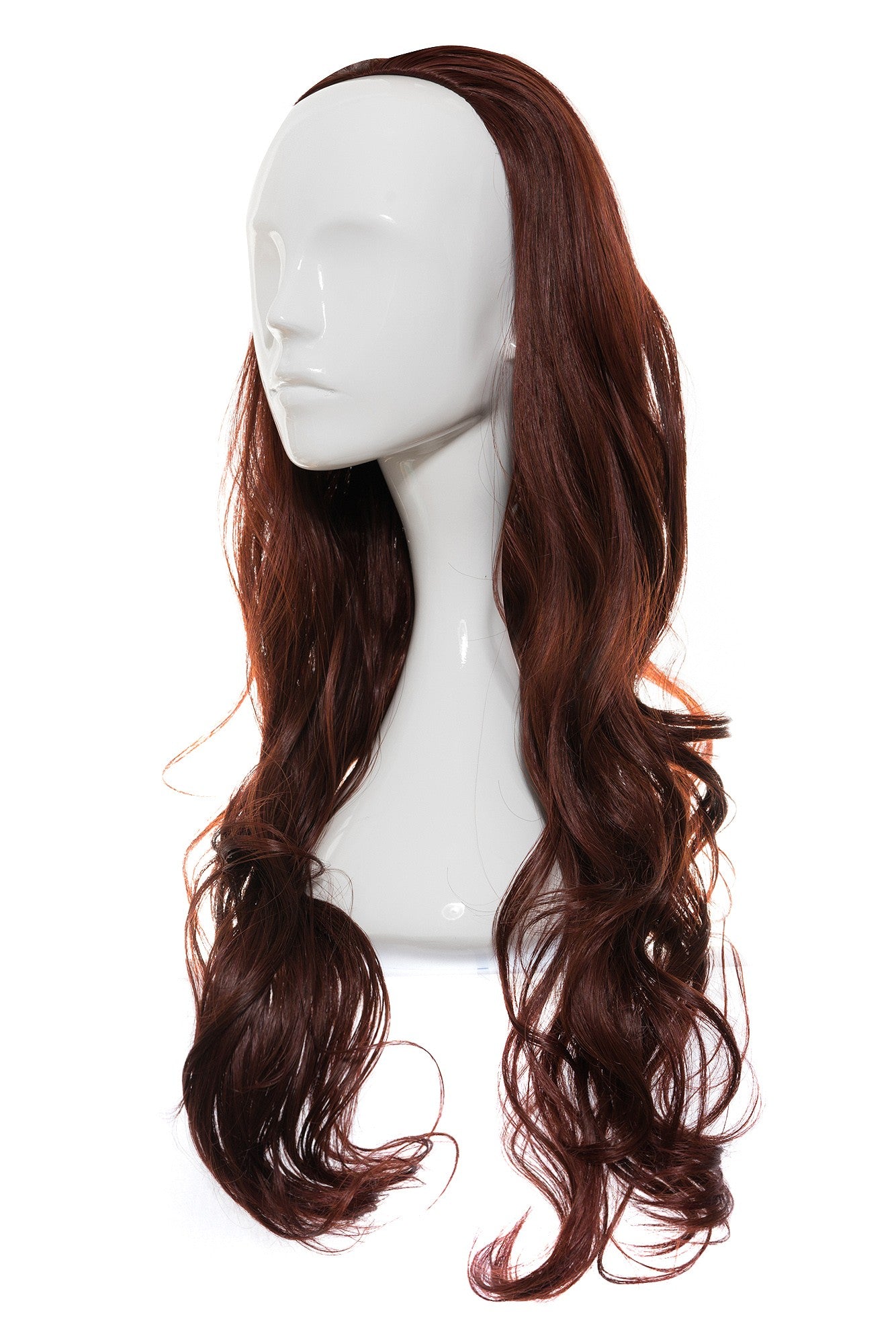 Peruca Partiala 3/4 Roscat Deschis