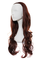 Peruca Partiala 3/4 Roscat Deschis