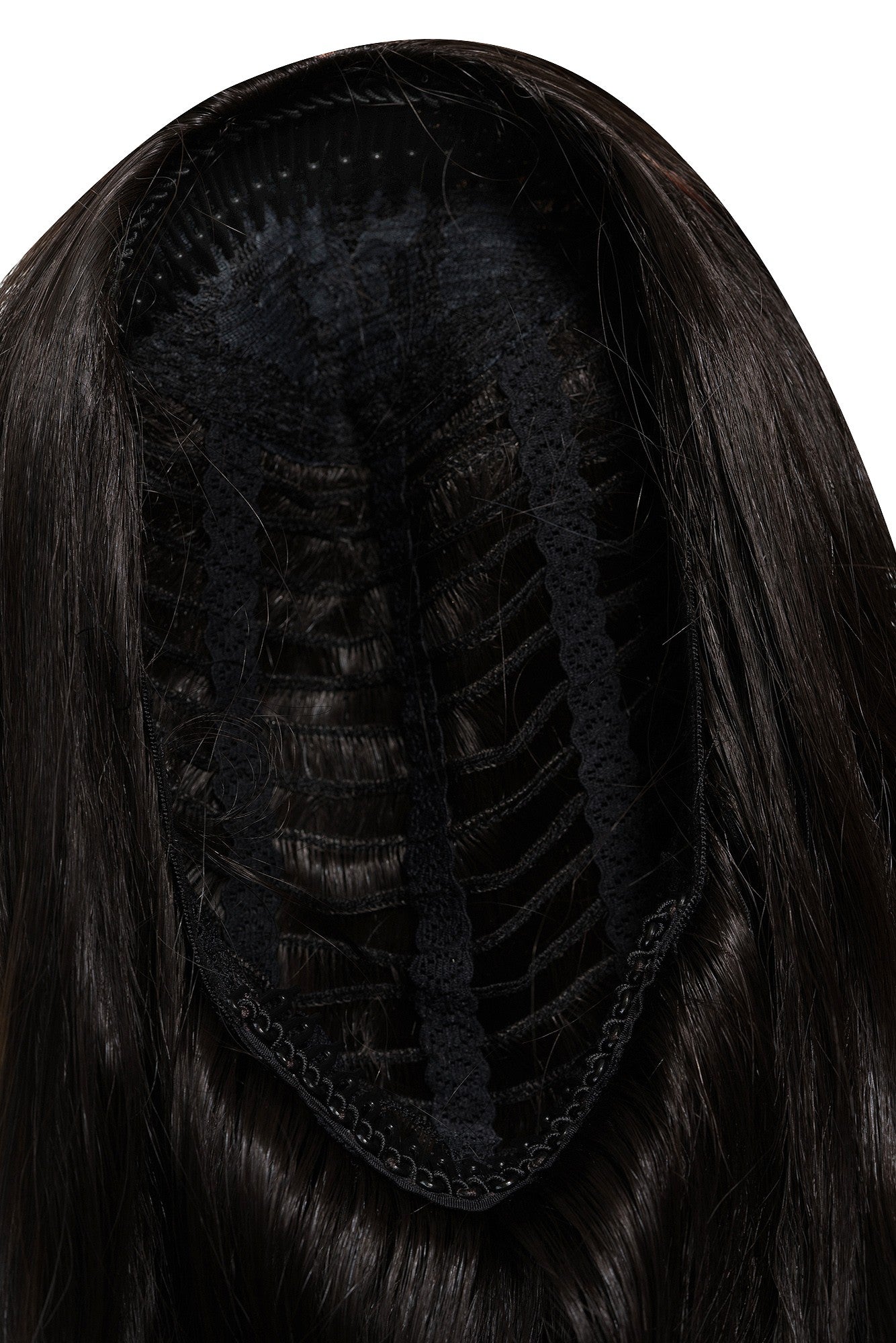 Peruca Partiala 3/4 Ciocolatiu