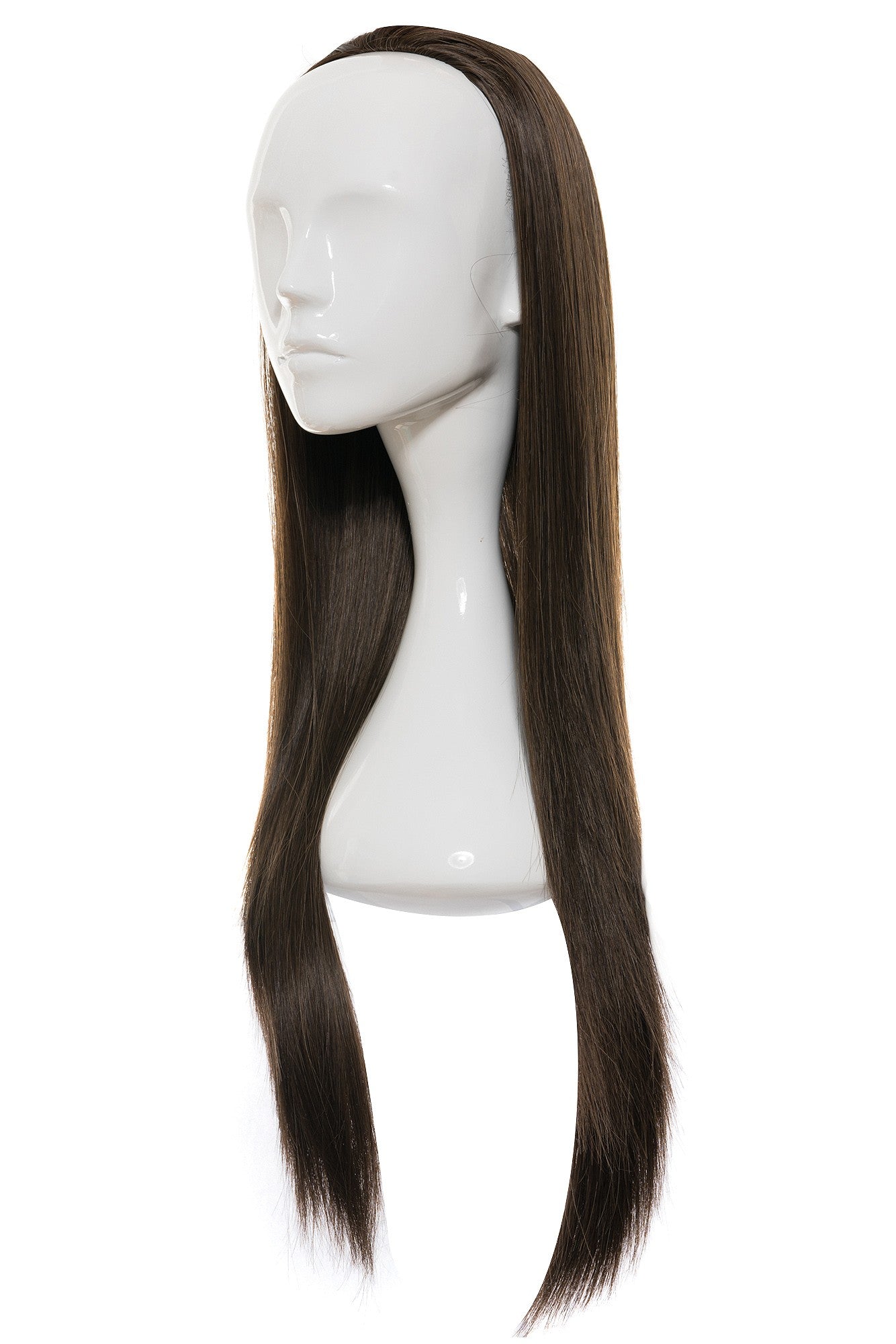 Peruca Partiala 3/4 Saten Auriu Deschis