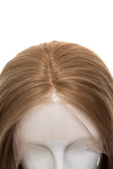 Peruca Naturala Madison Blond Inchis Cenusiu