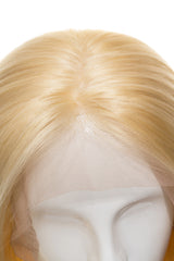 Peruca Naturala Ava Blond Deschis