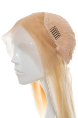 Peruca Naturala Ava Blond Deschis