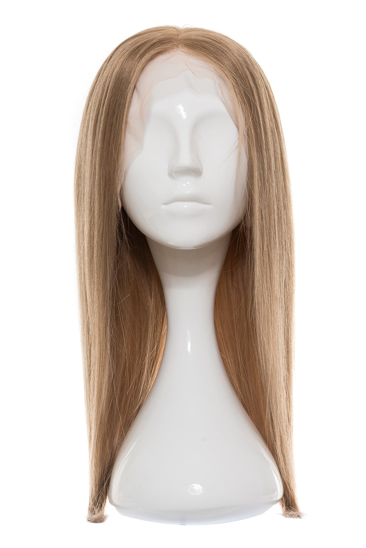 Peruca Naturala Anna Blond Inchis Cenusiu