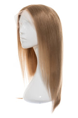 Peruca Naturala Anna Blond Inchis Cenusiu