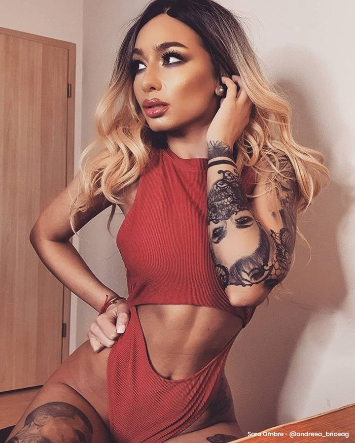 Peruca SARA Blond Cenusiu