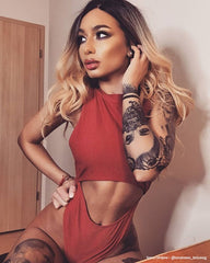 Peruca SARA Blond Cenusiu