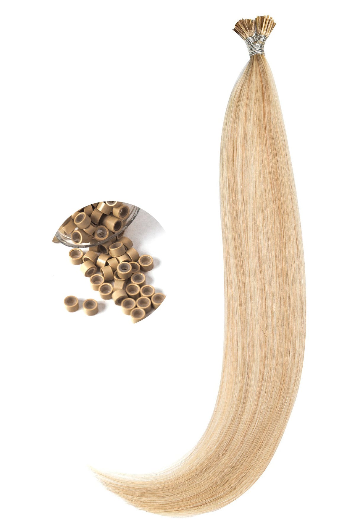 Mix Blond Cenusiu Microring Premium