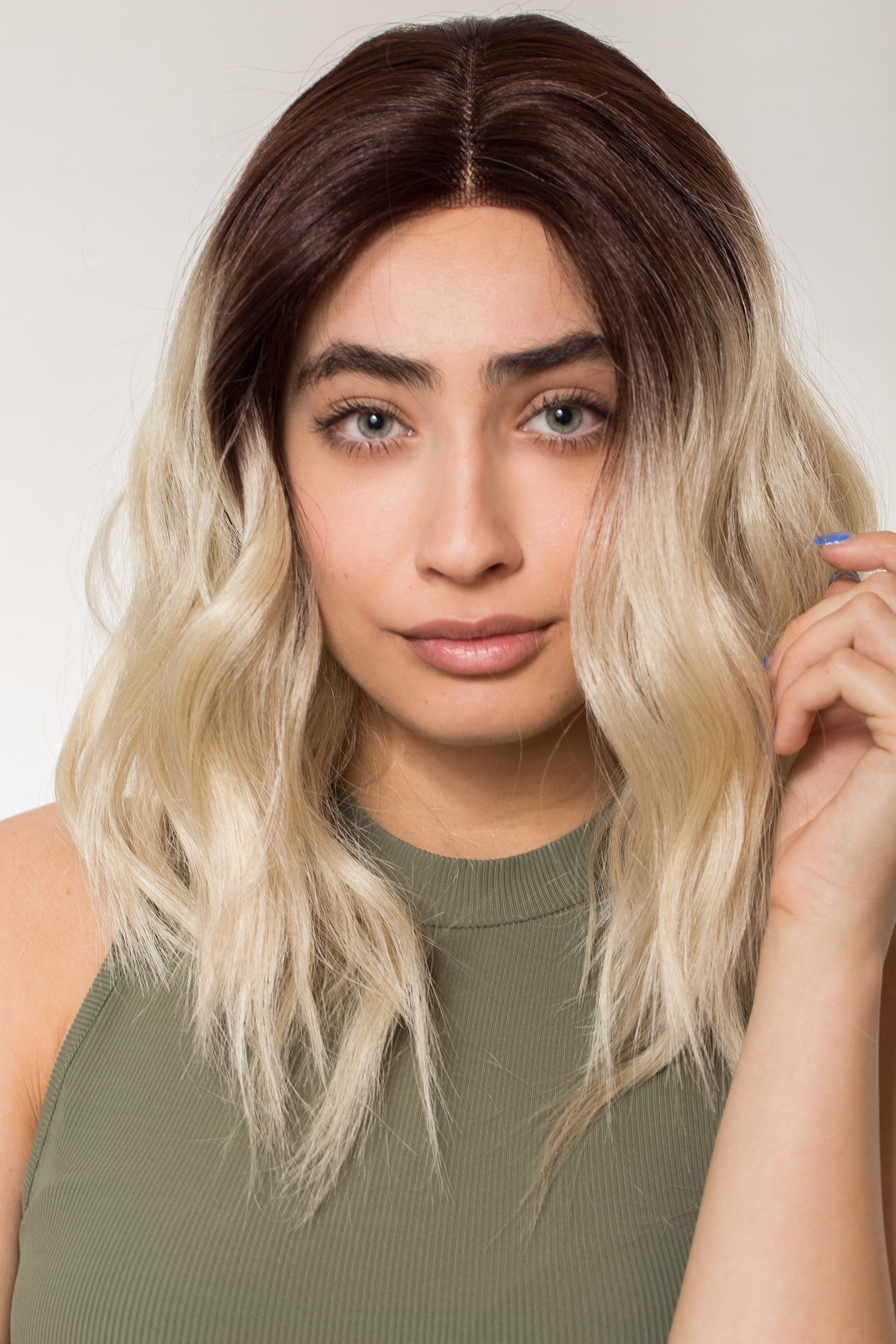 Peruca Atena Ombre Blond Deschis