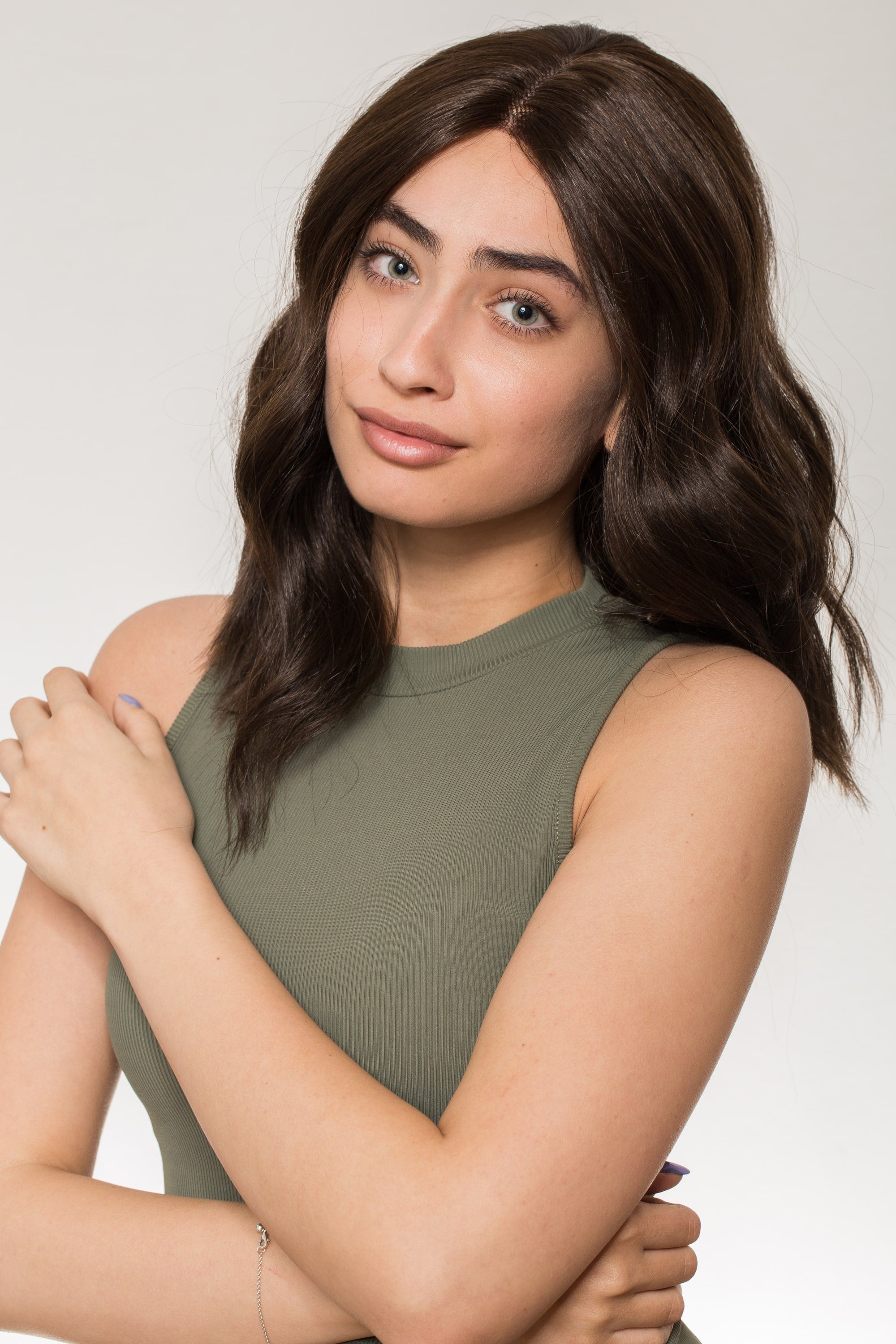 Peruca Atena Saten Natural